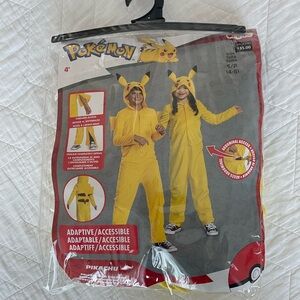 Pokemon Pikachu Kids Jumpsuit Costume - Bright Yellow